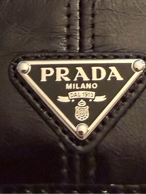 Prada Black Leather Men’s Wallet